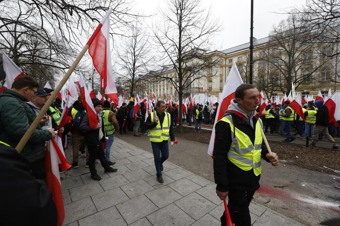  Protest rolników w Warszawie 6.03.2024