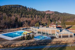 Życie w Architekturze 2025. Zespół sportowo-rekreacyjny AQUA Relax w Węgierskiej Górce. Wiewióra&Golczyk Architekci