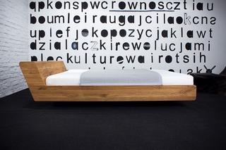 Nowoczesne łóżko drewniane do sypialni
