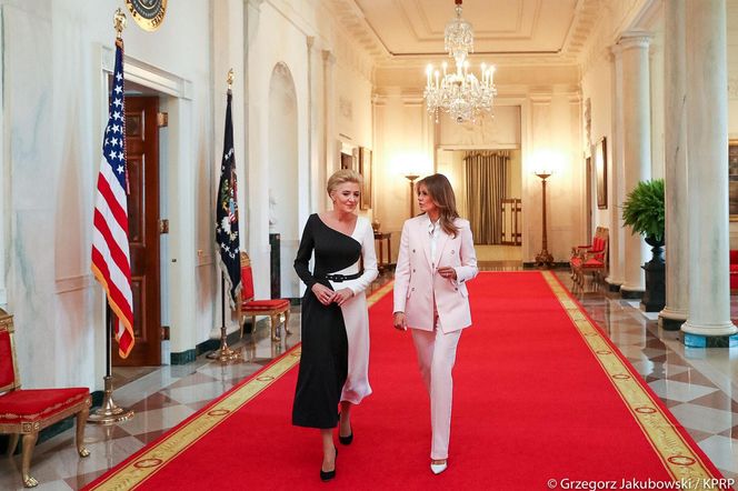 Agata Kornhauser-Duda i Melania Trump. Historyczne spotkania Pierwszych Dam