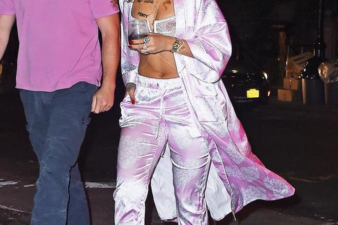 Rihanna w piżamie