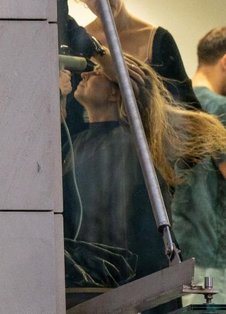 Marta Manowska u fryzjera
