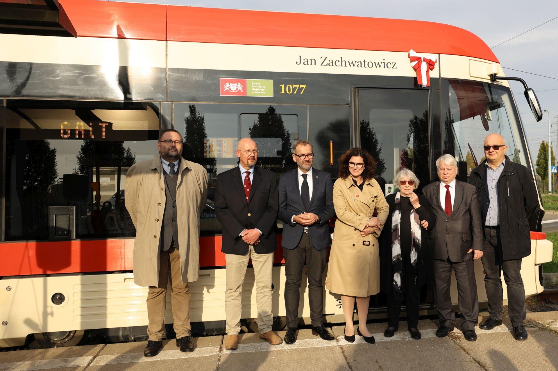 Warszawa ma pomnik, Gdańsk tramwaj Zachwatowicza