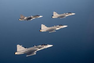 Szwedzkie myśliwce JAS-39 Gripen