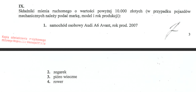 Tylko jeden samochód