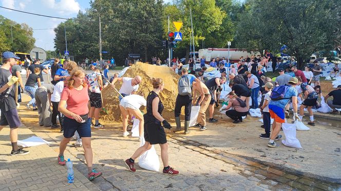 Stabłowice. Tak ratowali gołębie z działek