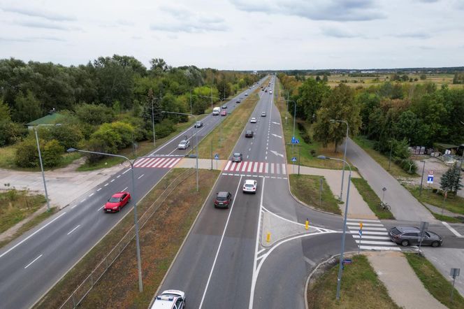 Skrzyżowanie Przyczółkowej i Pałacowej