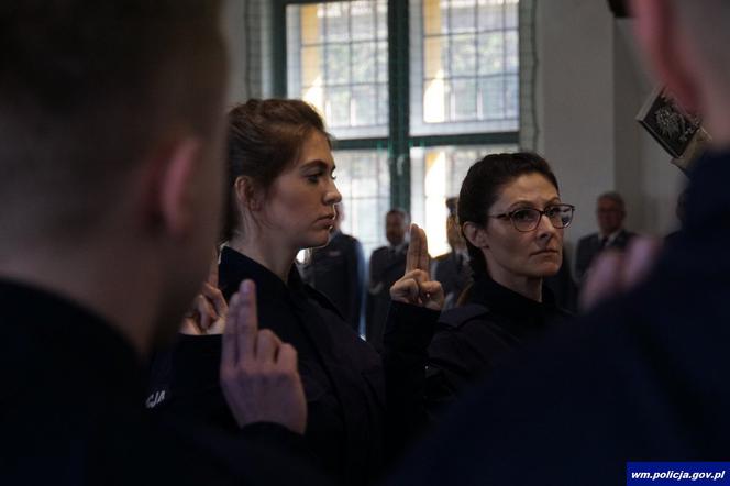 Olsztyn. Nowi policjanci z Warmii i Mazur złożyli uroczyste ślubowanie