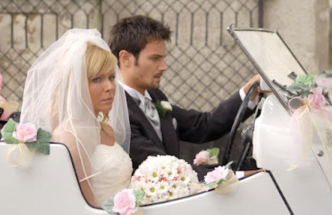 Pierwsza miłość. Paweł Krzyżanowski (Mikołaj Krawczyk), Marysia (Aneta Zając)