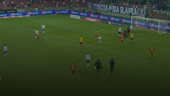 Górnik - Jagiellonia: Miłosz Matysik