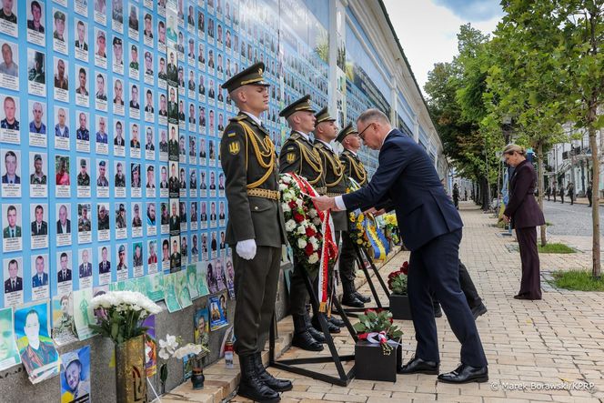Andrzej Duda w Kijowie