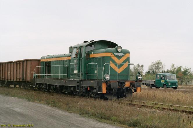 Dworzec Toruń Północny - gdy jeszcze był dużą stacją przeładunkową