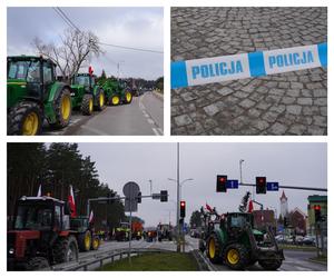 Protest rolników w Podlaskiem. Zablokowane dojazdy do Białegostoku