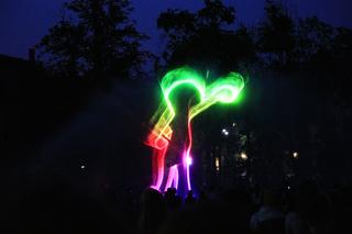 Spektakularne pokazy na fontannie multimedialnej w Lublinie