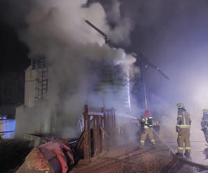 Lubelskie: Nocny pożar kukurydzy. 20 ton ziaren stanęło w ogniu!