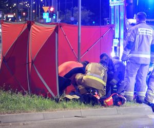 Dramat na Bemowie. Busem wjechał w motocyklistę i uciekł