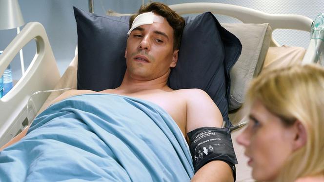 Barwy szczęścia, odc. 2552: Iwona (Izabela Zwierzyńska), Tomasz Kępski (Jakub Sokołowski)