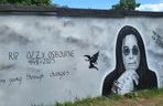 Mural Ozzy'ego Osbourne'a w Warszawie
