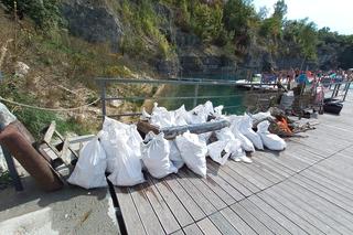 Klub Płetwonurków LOK Litoral zorganizował podwodne sprzątanie Zakrzówka