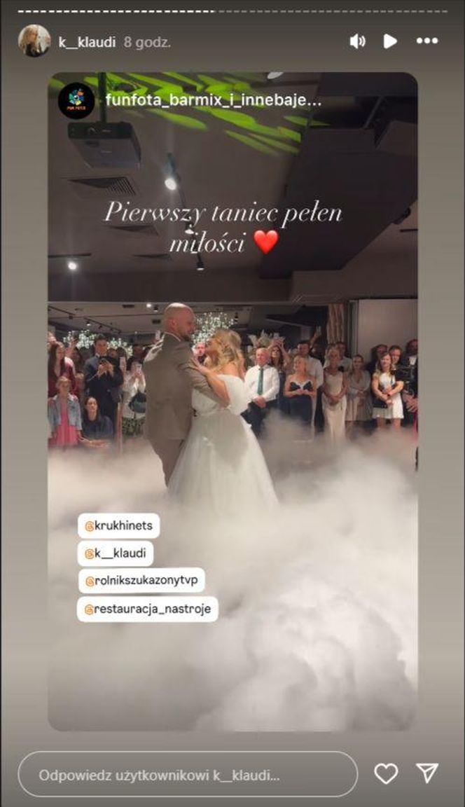 Ślub Klaudii i Valentyna