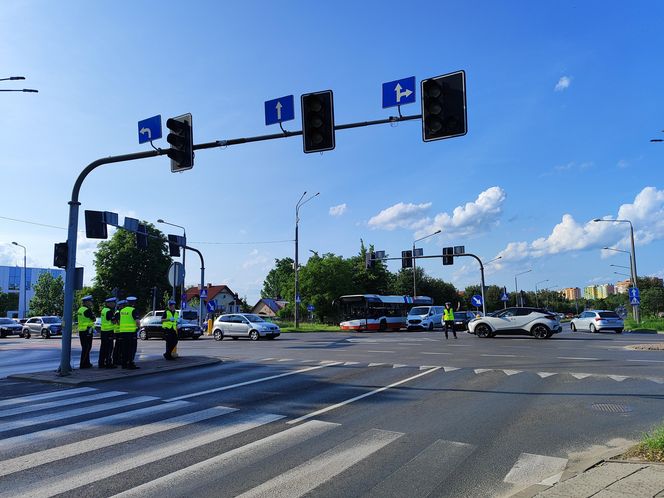Mazowieccy policjanci rywalizowali o to kto najlepiej kieruje ruchem