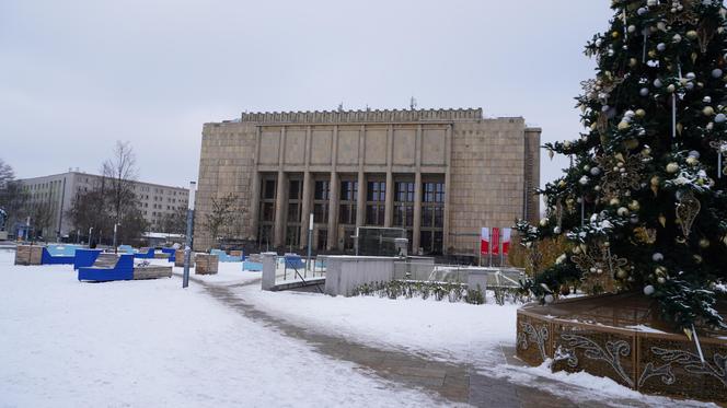 Muzeum Narodowe zimą