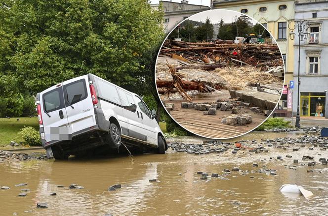 Tak wyglądają Głuchołazy po przejściu powodzi. Niewyobrażalna skala zniszczeń