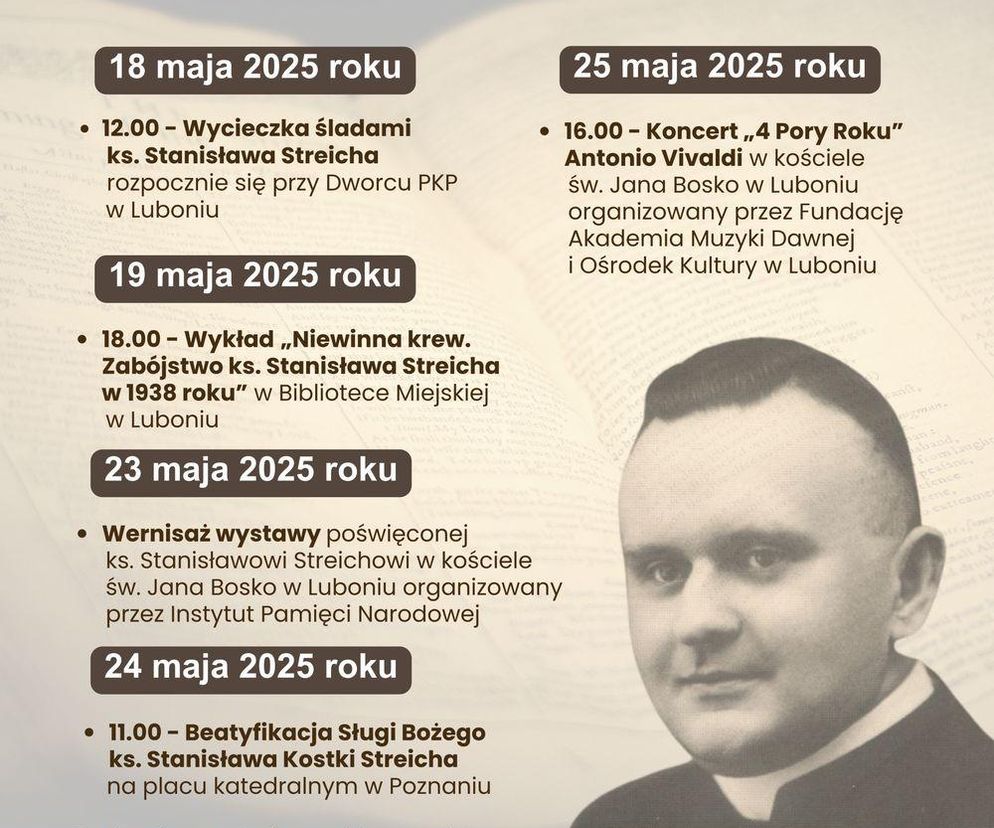 Beatyfikacja ks. Streicha