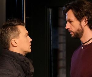 M jak miłość odc. 1859. Jakub Karski (Krzysztof Kwiatkowski), Mariusz (Mateusz Mosiewicz)