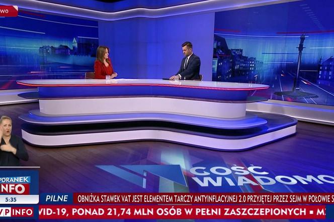 Kamil Bortniczuk podczas wywiadu u Danuty Holeckiej głosował w sprawie Lex Kaczyński
