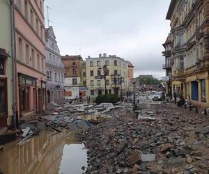 Tak wygląda Kłodzko po opadnięciu wielkiej wody