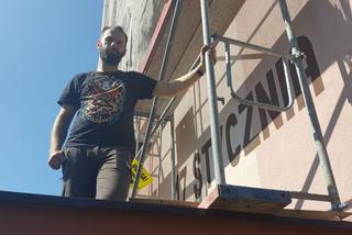 Na bloku przy ul. 17 Stycznia powstaje mural 