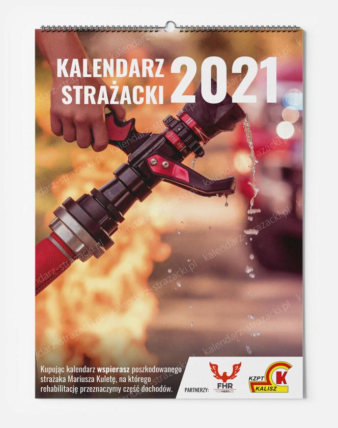Kalendarz strażacki 2021. Gorące zdjęcia [GALERIA]