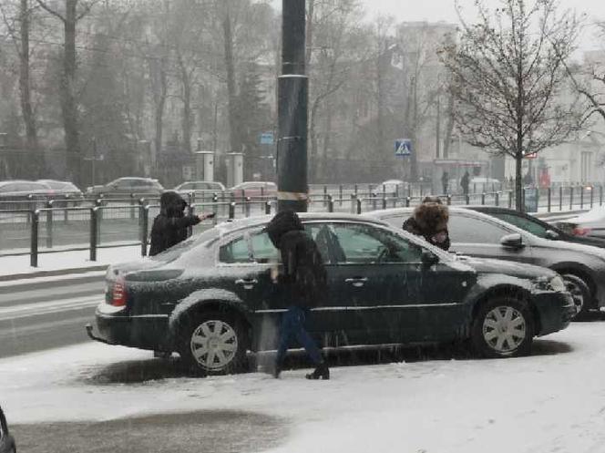 Atak zimy w Warszawie