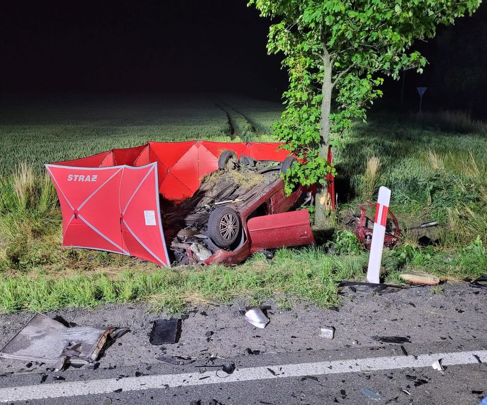 Śmiertelny wypadek na DK 38 pod Kędzierzynem-Koźlem