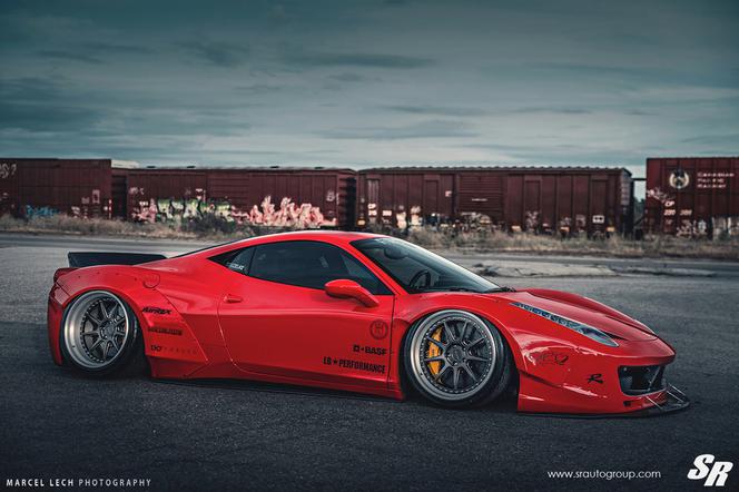 Ferrari 458 Italia po tuningu Liberty Walk Performance