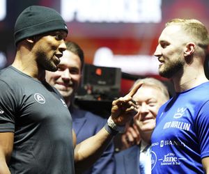 Anthony Joshua połamał twarz Wallina?! Wygrana przed czasem Brytyjczyka! Efektowny triumf
