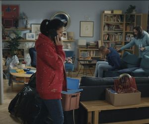 M jak miłość, odcinek 1882. Kinga (Katarzyna Cichopek), Piotrek (Marcin Mroczek), Krysia (Hanna Mikuć)