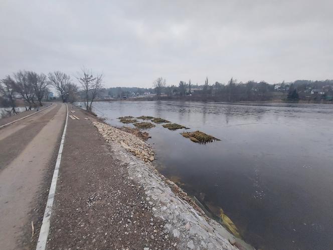 Przebudowa grobli na starachowickim Pasterniku