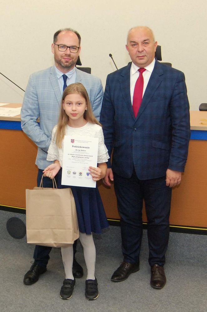 Każdy z uczestników konkursów zorganizowanych w ramach kampanii profilaktycznej - został nagrodzony