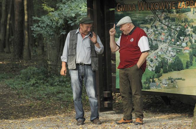 Ranczo 8 sezon. Solejuk (Sylwester Maciejewski), Hadziuk (Bogdan Kalus)