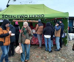Wśród wystawców podczas jarmarku były także koła gospodyń wiejskich i sołectwo Łękno
