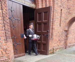 Pogrzeb Grzegorza G., który zginął w Nowem