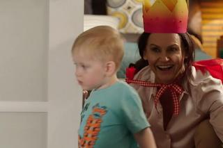 M jak miłość nowy sezon. Borysek (Tymon Szkopek), Aleksandra (Małgorzata Pieczyńska)