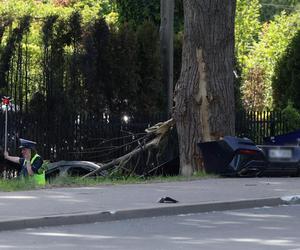   Zginęły trzy osoby. Wiadomo, co było przyczyną tragicznego wypadku w Wilanowie