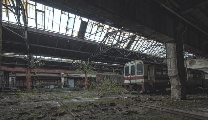 Bytom ma najpiękniejsze cmentarzysko pociągów w Polsce. Zobaczcie, jak tam jest klimatycznie