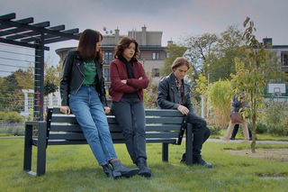 M jak miłość odc. 1712. Basia (Gabriela Raczyńska), Ania (Gabriela Świerczyńska), Jasiek (Stanisław Dusza)