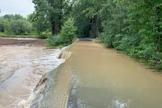 Alarm przeciwpowodziowy pod Wrocławiem