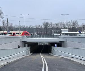 Tunel pod torami w Sulejówku