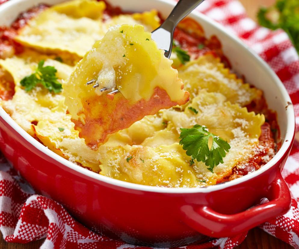 lasagne z ravioli